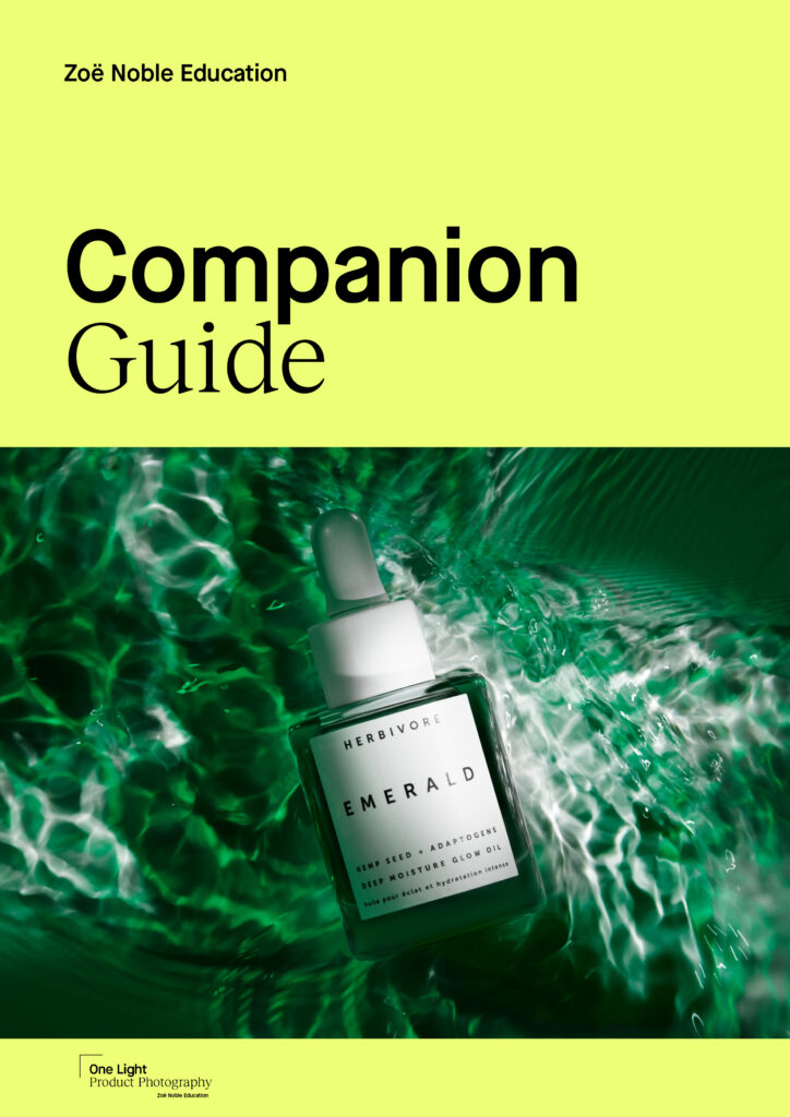 One Light Product Photography Companion Guide