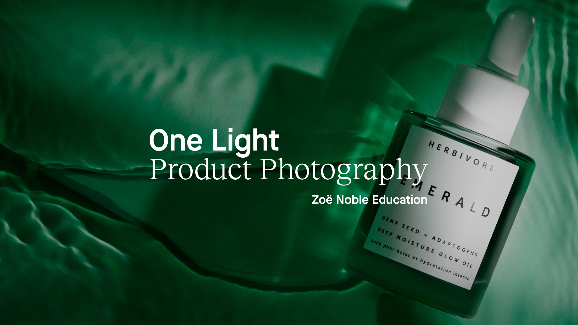 One Light Product Photography by Zoë Noble Education